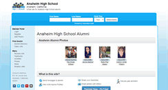 Desktop Screenshot of anaheimhighschool.org